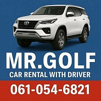 Mr. Golf, a private car charter service provider throughout Thailand