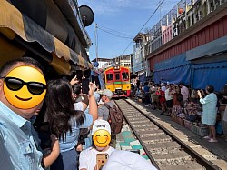 Maeklong Railway Market